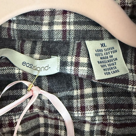 Upcycled Grateful Dead💀 flannel shirt with graphic bleaching appliqués size XL - Picture 7 of 7